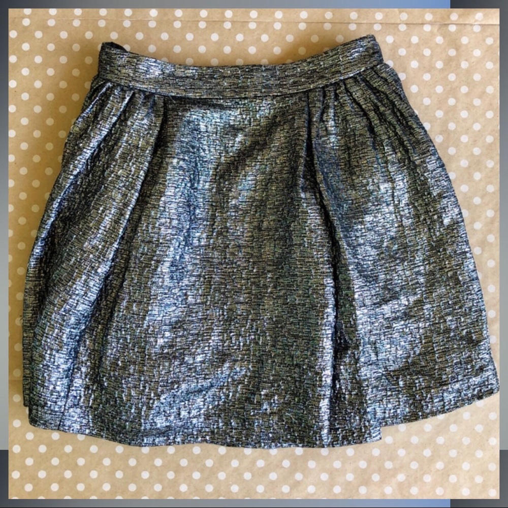 Kate Spade |  gunmetal skirt, size 8